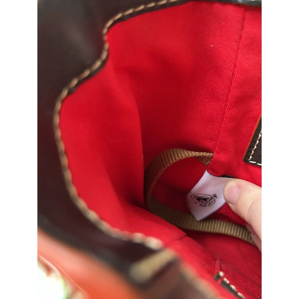 Dooney & Bourke Disney Mickey Mouse Pop Art Geometric Tote Bag Black Red White